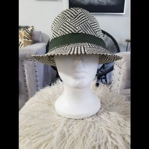 Hand woven fedora